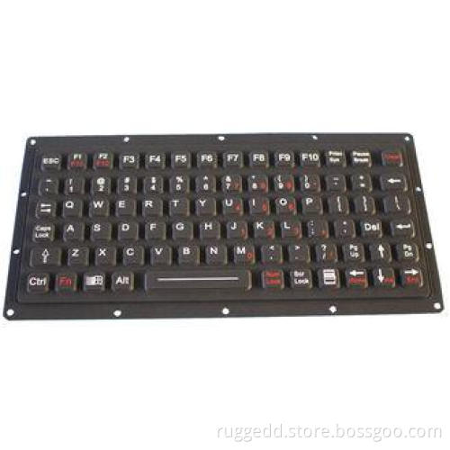 Customized Super slim indestructible keyboard with 81 key d